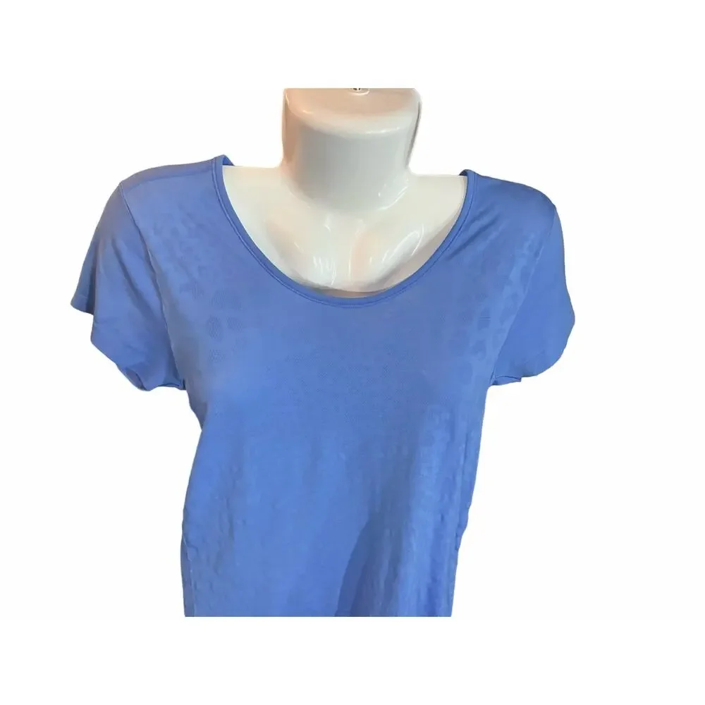 Nike Women's Blue Dri-Fit Activewear Running Top 100% Nylon | Size L